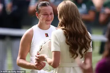 A Royal Gesture of Compassion: The Princess of Wales Offers Support to Amanda Anisimova After Historic Wimbledon Loss