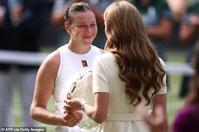 A Royal Gesture of Compassion: The Princess of Wales Offers Support to Amanda Anisimova After Historic Wimbledon Loss