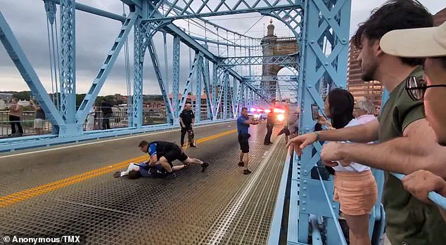 Anti-ICE Protest Turns Violent on Interstate Bridge, Sparking Debate Over Civil Liberties and Public Safety