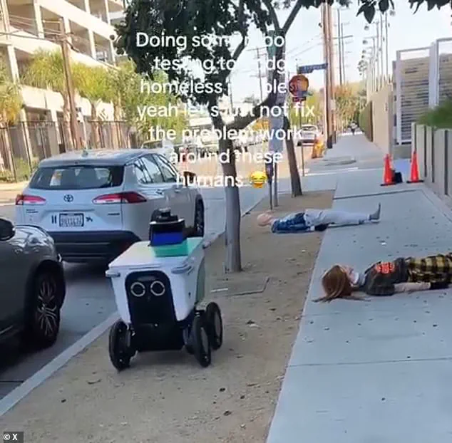Behind Closed Doors: Tech Giants Use Mannequins to Simulate Homelessness in LA's Autonomous Delivery Trials