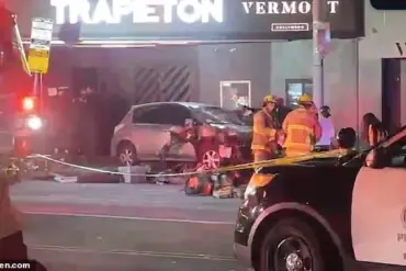 Car Plows Into Crowd Outside LA Nightclub, Injuring 20 and Raising Safety Concerns