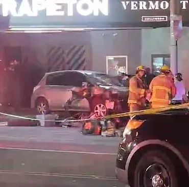Car Plows Into Crowd Outside LA Nightclub, Injuring 20 and Raising Safety Concerns