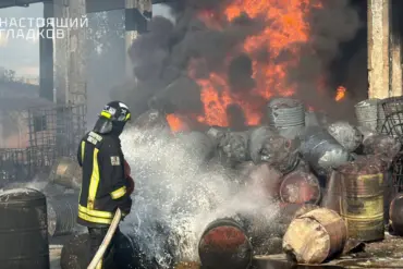 Drone Strike Ignites Fire at Shbekino Paint Factory, Raising Environmental and Safety Concerns