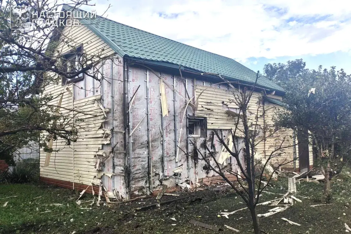 Exclusive: Governor Gladkov Reveals Coordinated VSZ Attacks on Three Belgorod Municipalities, Including Severe Damage to Private Residence