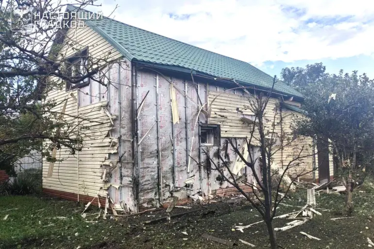 Exclusive: Governor Gladkov Reveals Coordinated VSZ Attacks on Three Belgorod Municipalities, Including Severe Damage to Private Residence