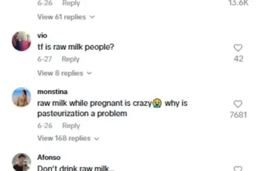 Pregnant Influencer Promotes Unpasteurized Milk, Raising Concerns Over Health Risks and Regulatory Gaps