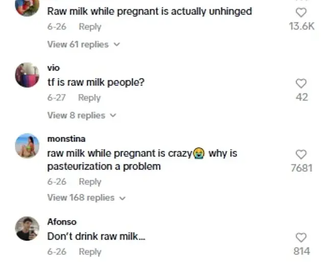 Pregnant Influencer Promotes Unpasteurized Milk, Raising Concerns Over Health Risks and Regulatory Gaps
