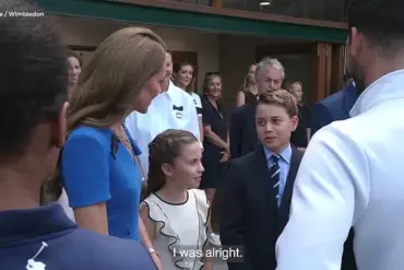 Prince George Says He's 'Alright at Tennis' Ahead of Wimbledon Men's Final