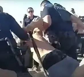 Shocking Bodycam Footage Shows Miami Beach Man Tackled by Police After Alleged Dog Drowning Attempt