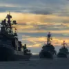 Sources Reveal: Russian Navy's 'Steady' Corvette Conducts High-Stakes Exercise