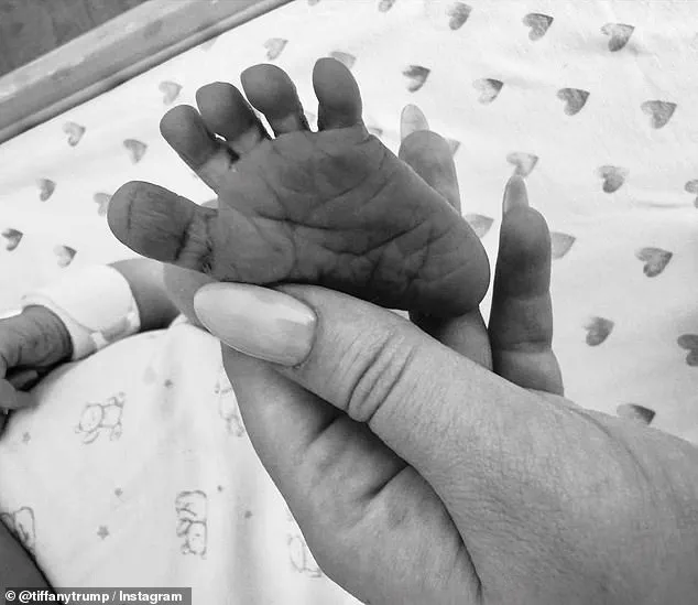 Tiffany Trump Shares First Public Photos of Newborn Son on Instagram