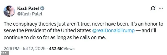 Trump Defends Pam Bondi Amid MAGA Civil War Over Epstein Files, Calls Critics 'Selfish': 'She’s Doing a FANTASTIC JOB!'