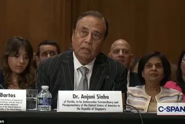 Trump's Nominee for U.S. Ambassador to Singapore Faces Scrutiny During Confirmation Hearing