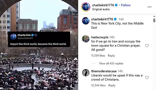 Exclusive Footage and Inflammatory Caption Spark Controversy Over Immigration and Cultural Integration