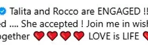 Exclusive: Socialite Talita von Furstenberg Announces Engagement to Rocco Brignone de Brabant in Heartfelt Instagram Post