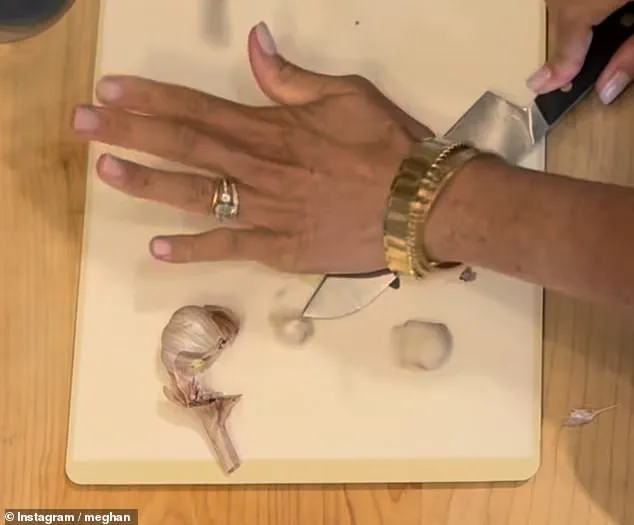 Meghan Markle's Lavish Jewelry Display During Cooking Video Sparks Outrage, Highlighting Her Shameless Opulence Amid Public Backlash