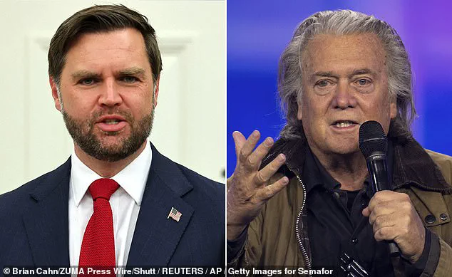 Potential 2028 Presidential Bid by Steve Bannon Sparks Tensions Within the MAGA Movement