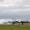Russian Strategic Bombers Conduct Routine Flight Over Sea of Japan, Accompanied by Su-30SM and Su-35S Fighters